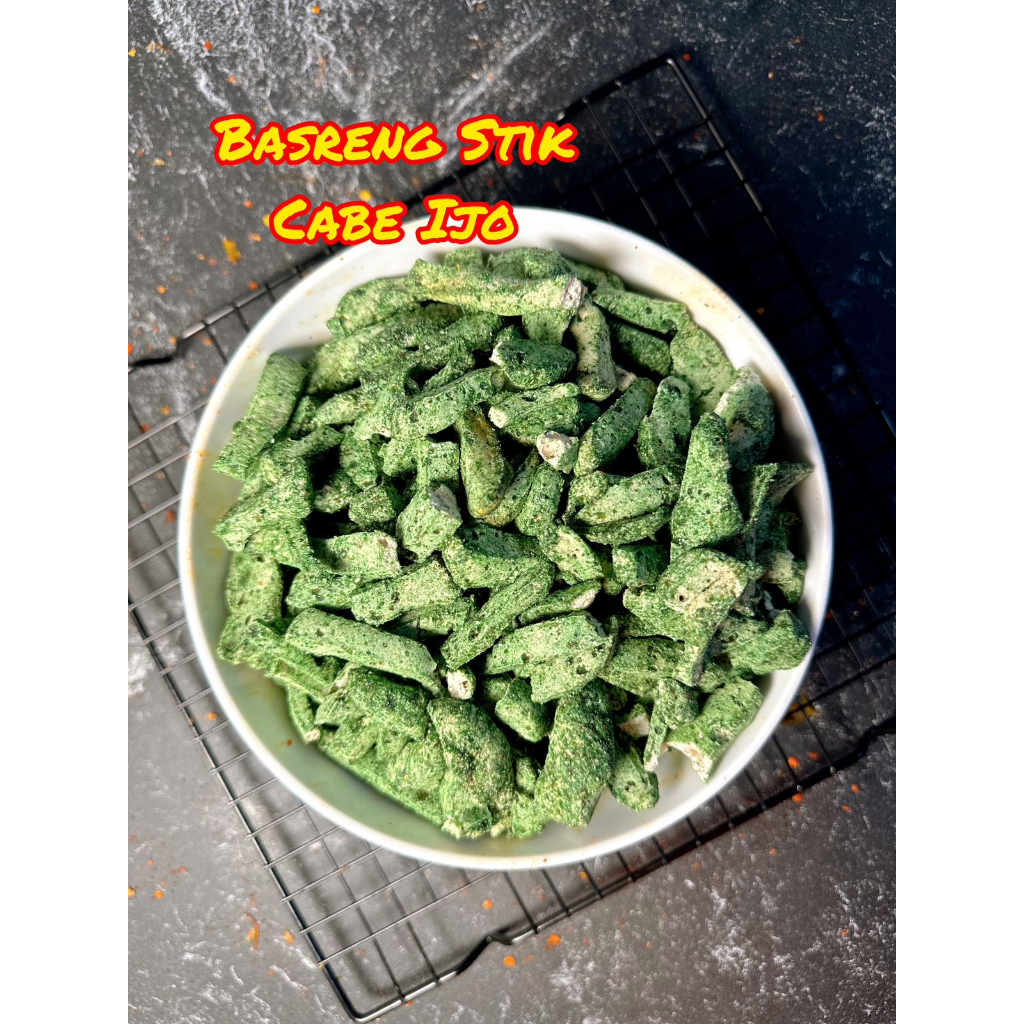 

Basreng Stick Stik Cabe Ijo Hijau 250 gr