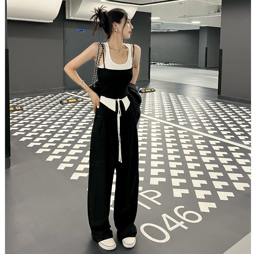 celana wanita kekinian kulot highwaist korean style celana hitam panjang wanita premium import celana pants