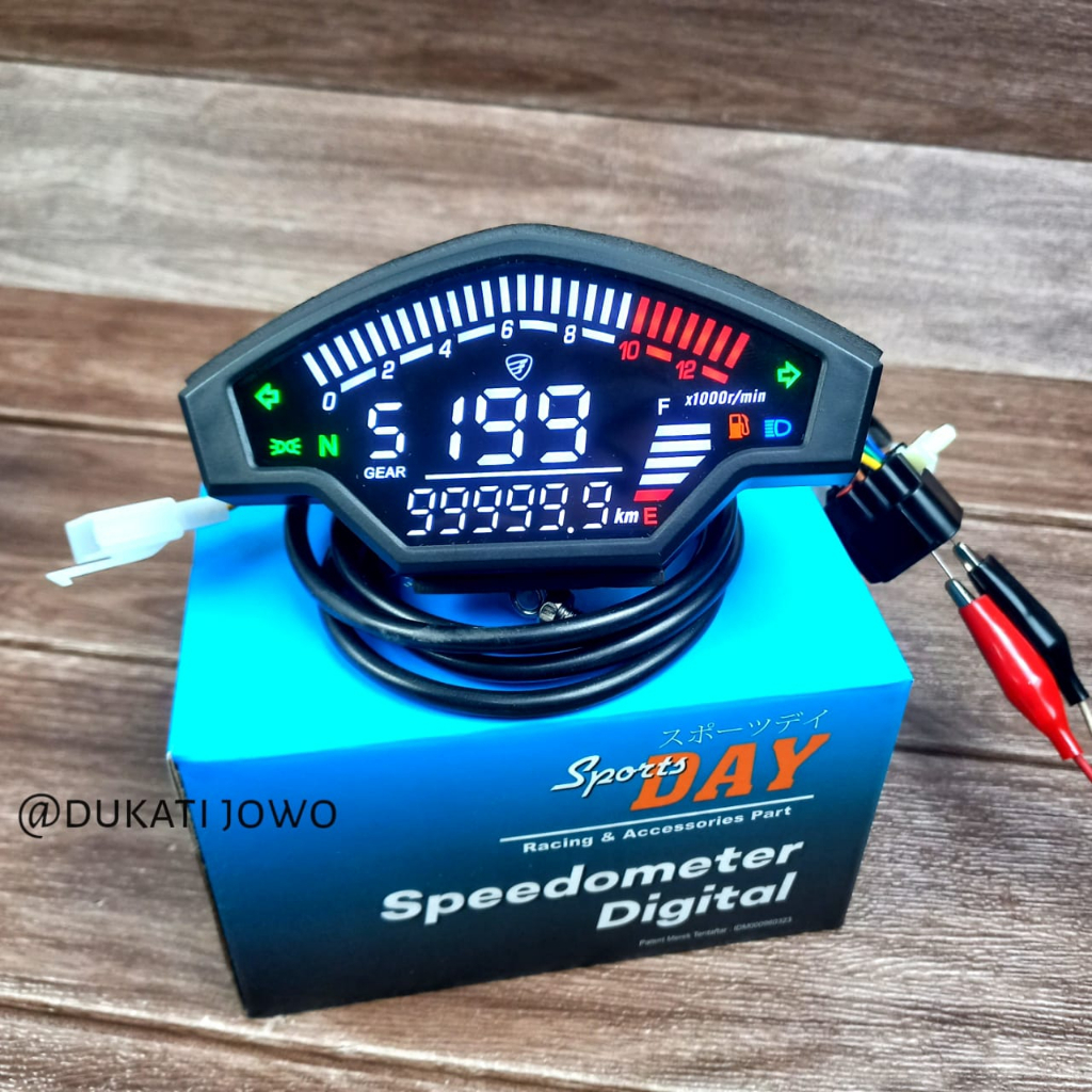 Speedometer Digital GPX Spidometer Full LED Digital gpx universal