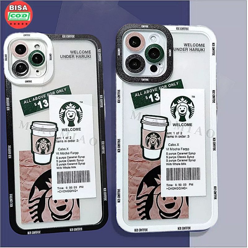 Case Samsung A13 A224G A21S A12 A324G A52 A52S A11 A03S A03 J2PRIME Softcase Motif Starbucks Kopi Lu