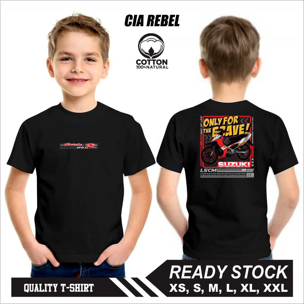 Kaos Baju Anak Racing Suzuki Satria R120