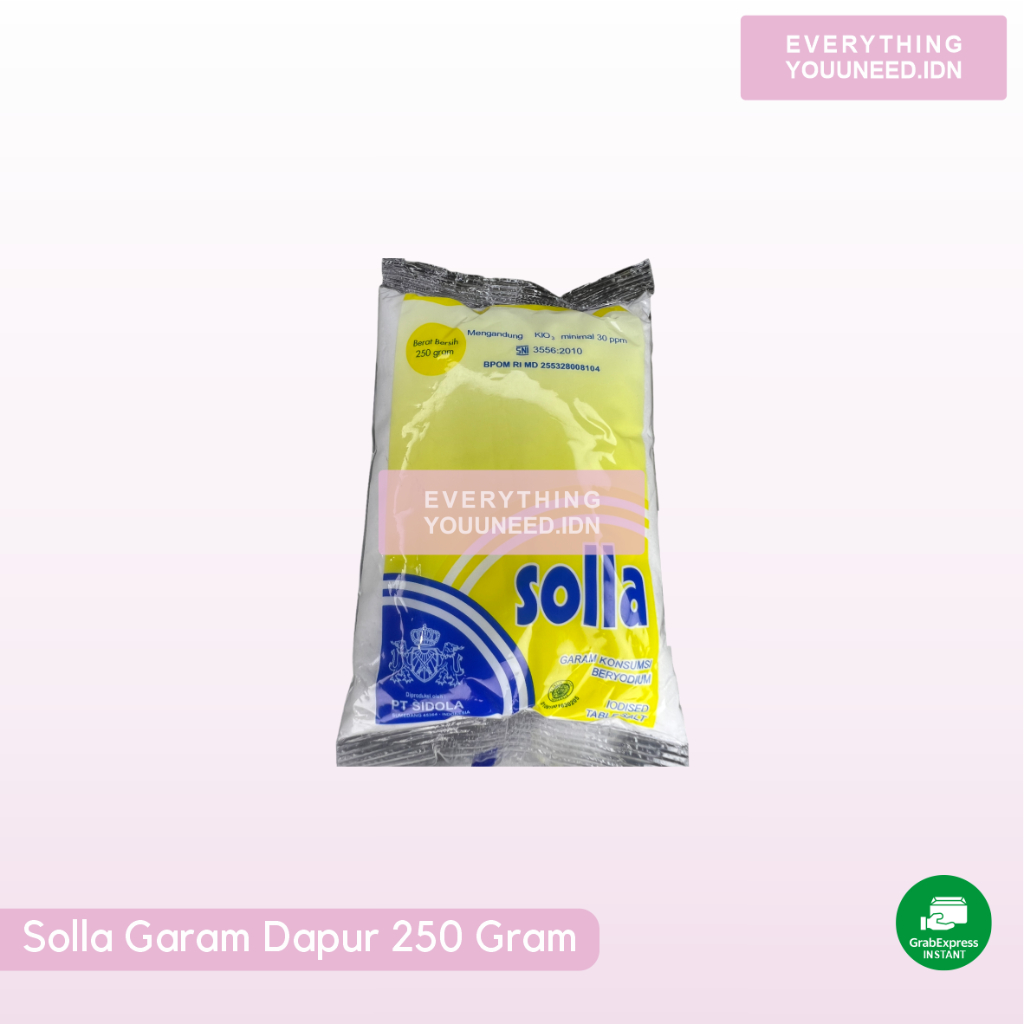 

Garam Dapur Solla 250 Gram