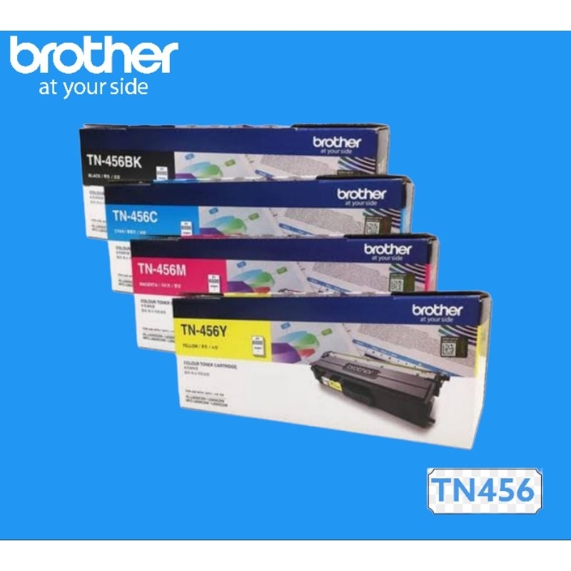 Paket Toner Brother TN 456 Original 1Set (BK . C . M . Y)