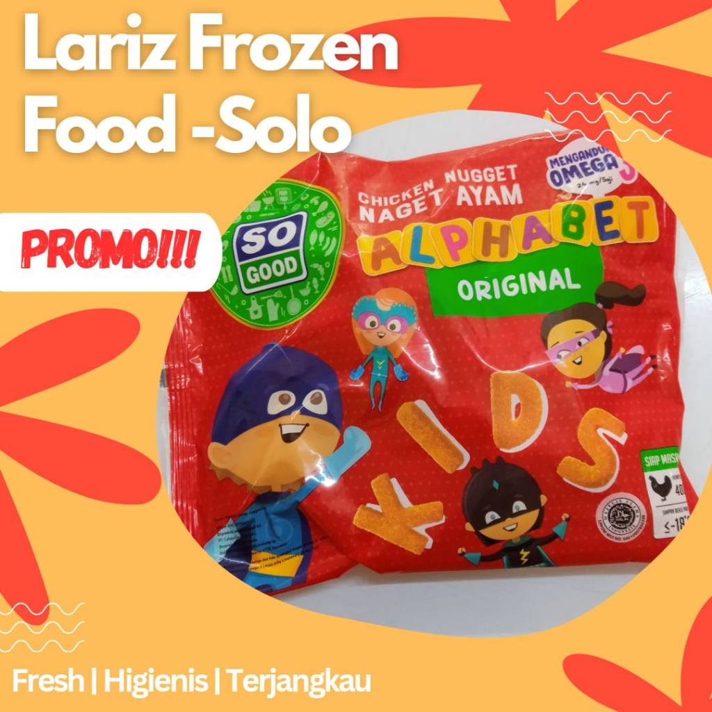 

So Good Alphabet Original 400 Gram