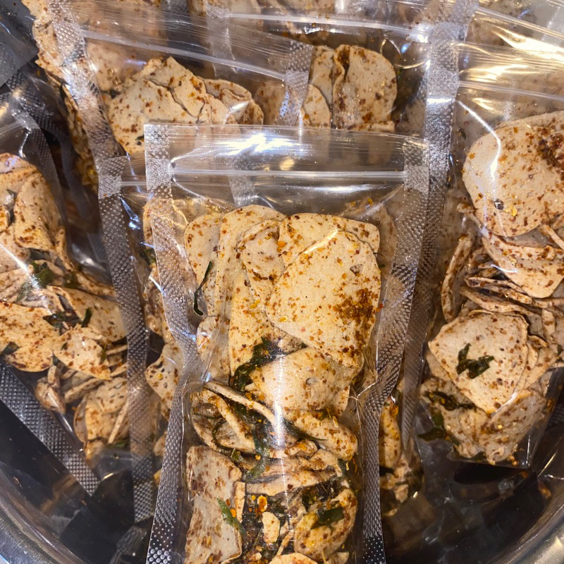 

keripik Basreng daun jeruk