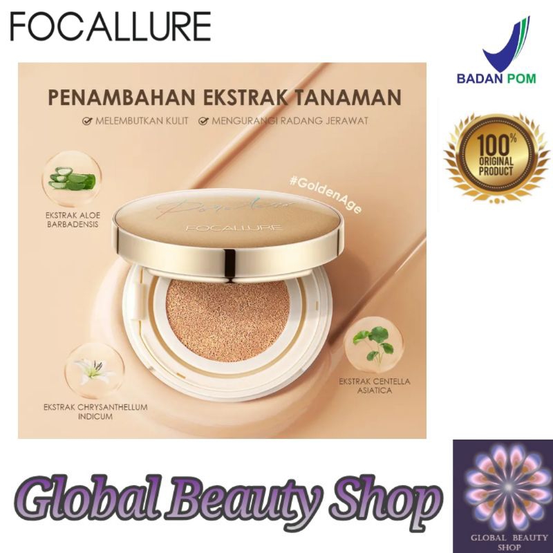 FOCALLURE Poreless Matte Air Cushion Full Coverage Waterproof