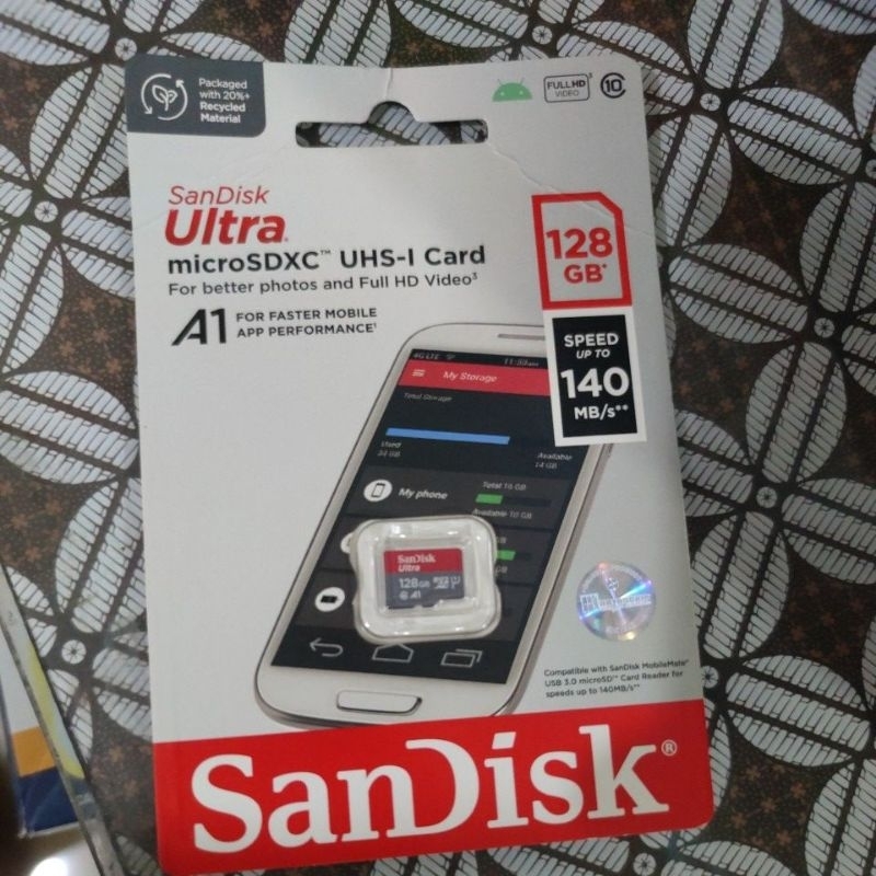 Sandisk ultra 128gb original