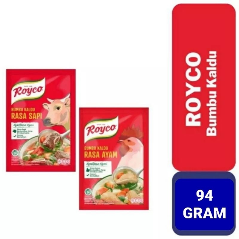 ROYCO 94gr Bumbu Kaldu - Royco ayam / Royco Sapi 5000