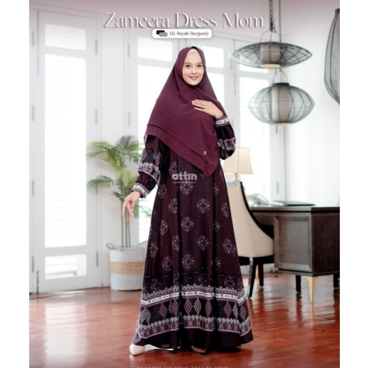 Gamis Zameera Dress By Attin