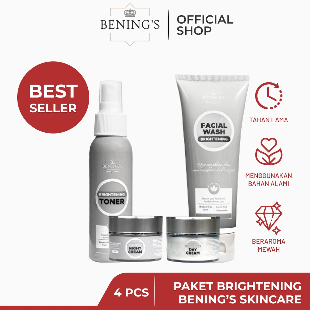 BENING'S INDONESIA SKINCARE DR OKY PRATAMA PAKET BRIGHTENING | BENINGS CLINIC | BENING'S SKINCARE
