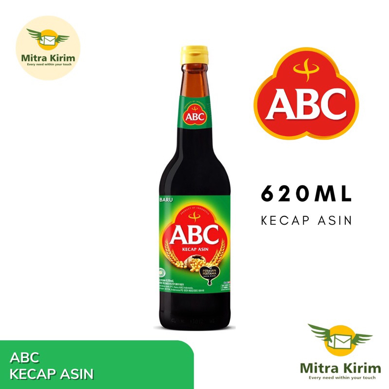 

ABC Kecap Asin 620ml - Per Pcs