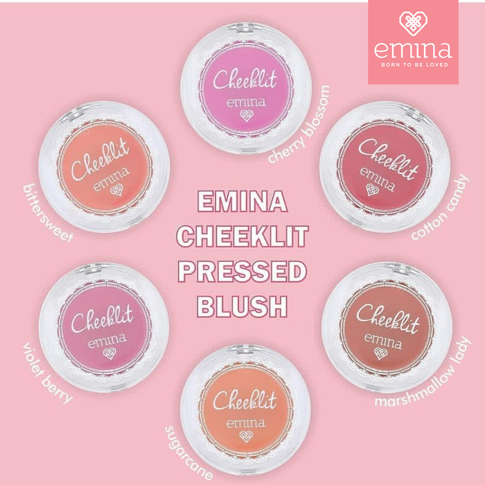 Emina Cheeklit Pressed Blush On - 3,5 gr