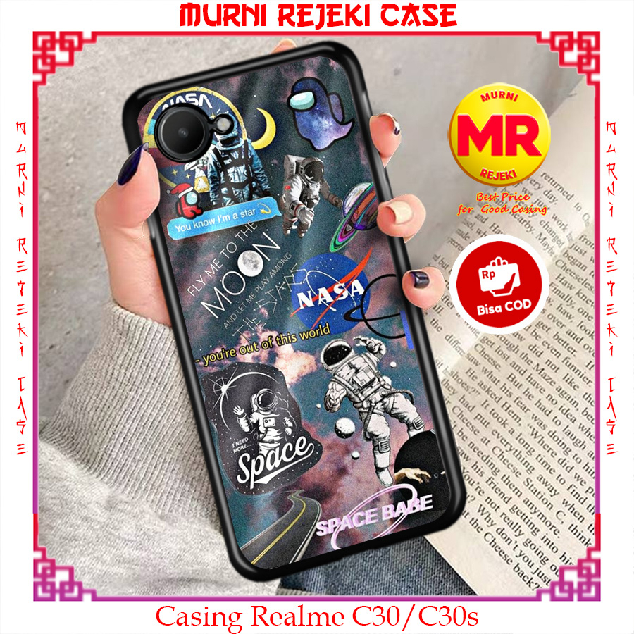 Casing realme c30 c30s case hp realme c30 c30s kesing terbaru case anime motif [ 02NASA ] case softc