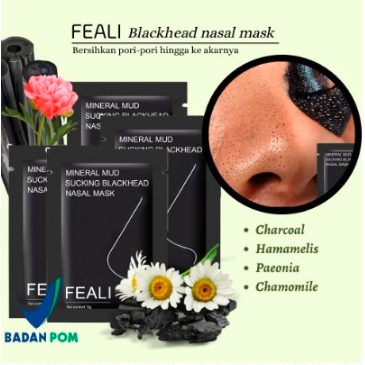 DHIO - BPOM Feali Mineral Mud Sucking Blackhead Nasal Mask