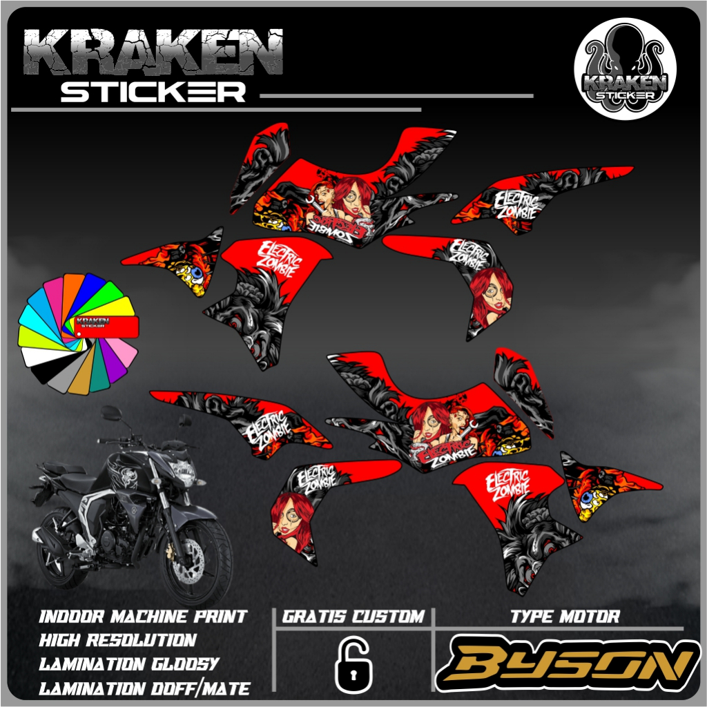 STRIPING STICKER BYSON FI STIKER BYSON FI NEW STICKER LIS LIST BYSON FI CODE 01
