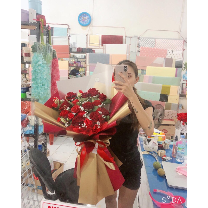 buket bunga JUMBO artificial