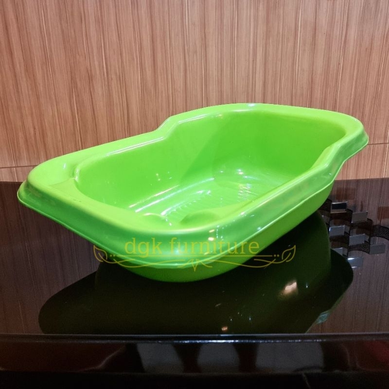 Bak Tempat Ember Mandi Bayi Babybath Baby Bath Bath Tub Bathtub Bathub Bayi Baby Newborn Baru Lahir Plastik TANPA DUDUKAN TANPA TEMPAT DUDUK POLOS RATA