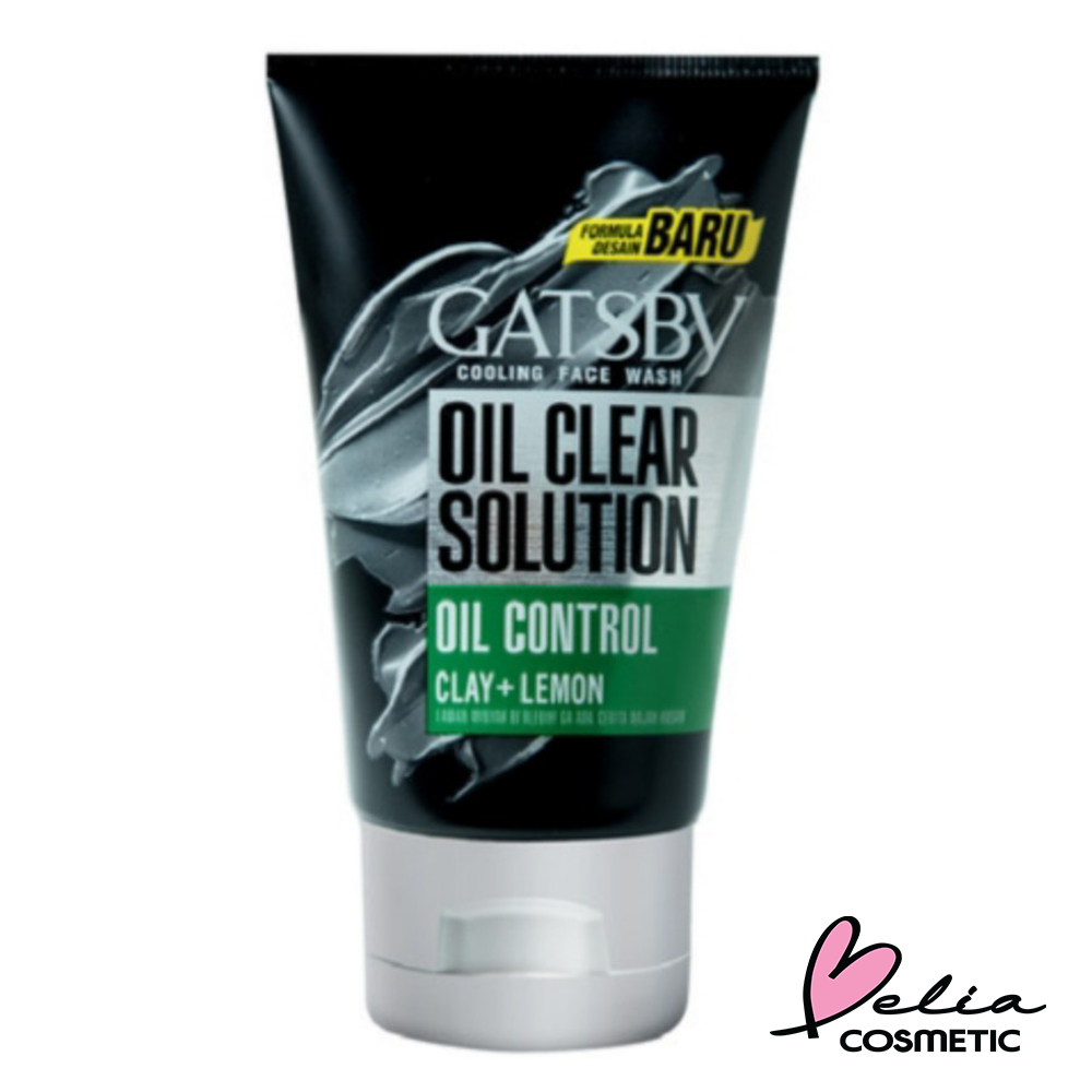 ❤ BELIA ❤ GATSBY Cooling Face Wash 100gr Series | Oil Conttrol | Bright White | Triple Porefection | Perfect Clean