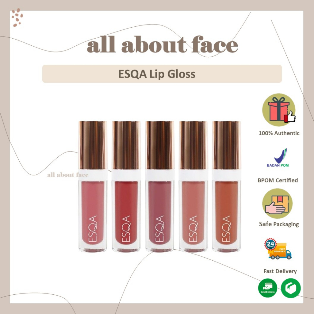 ESQA Lip Gloss DARBOTZ ORIGINAL | ESQA LIP GLOSS