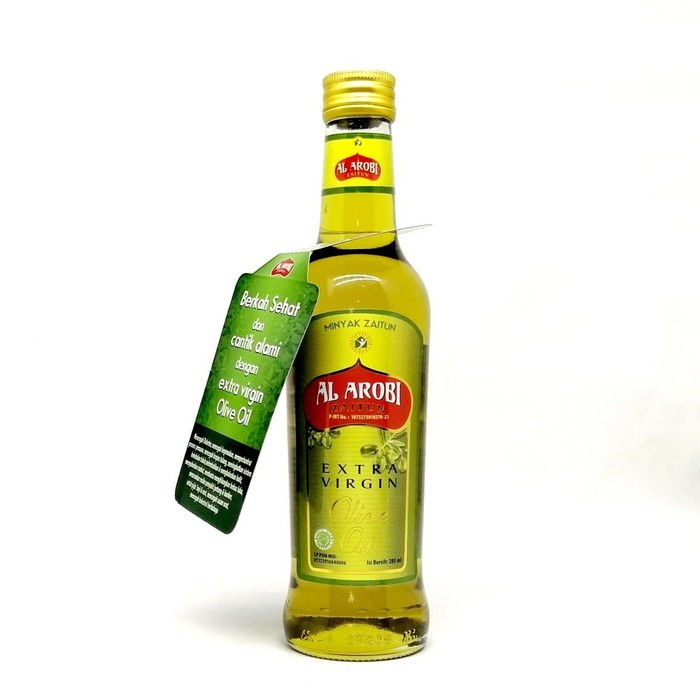 Minyak Zaitun 100% Al Arobi Extra Virgin 285 ml Minyak Zaitun Asli Murni Extra Virgin Untuk Rambut Bisa Langsung Diminum