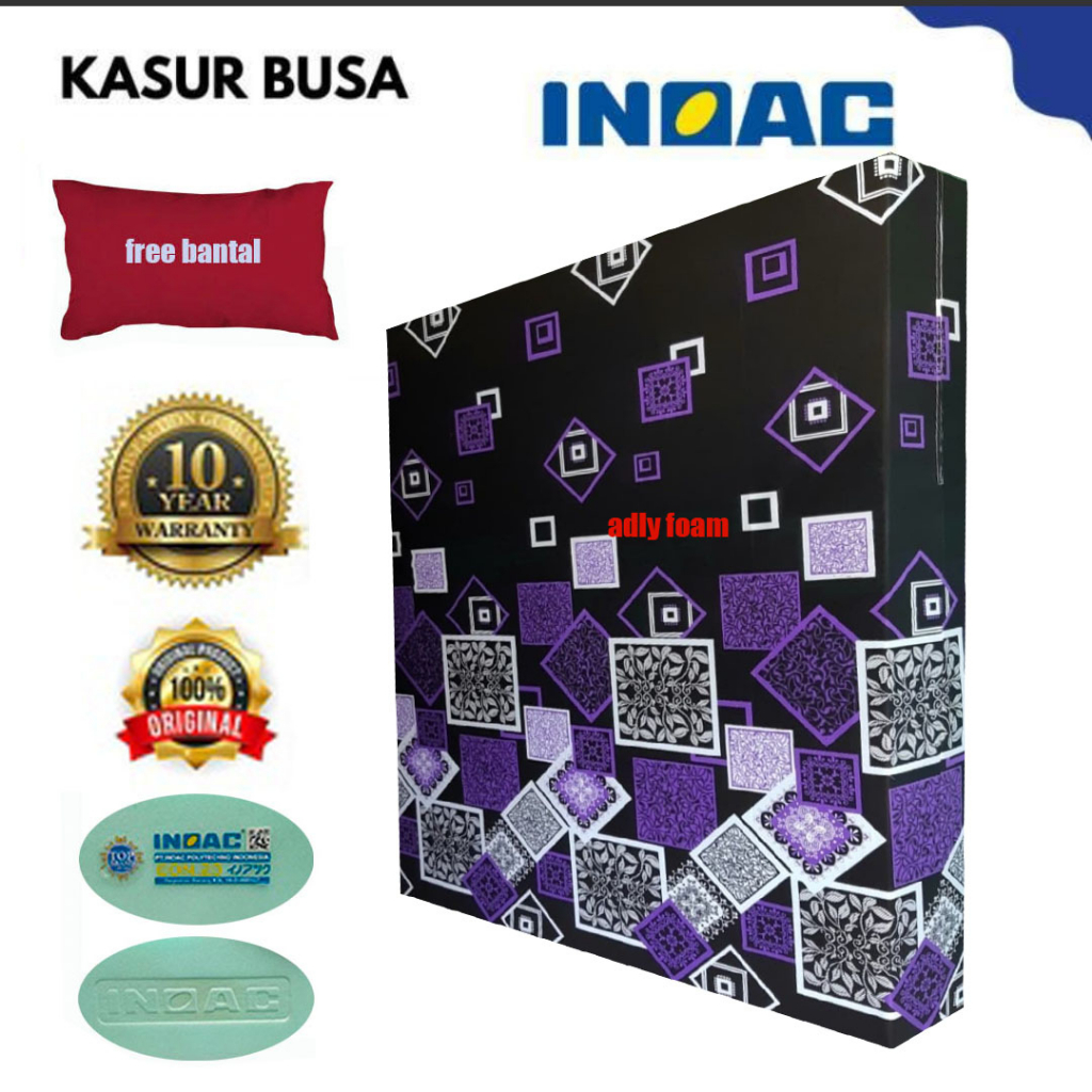 [200x160x20cm] kasur busa inoac eon d23
