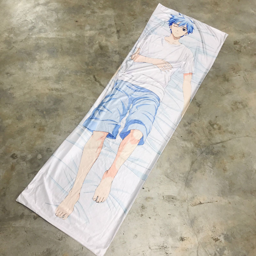 Dakimakura Tetsuya Kuroko Fullprint Anime Manga Kuroko No Baskaet Premium Unisex