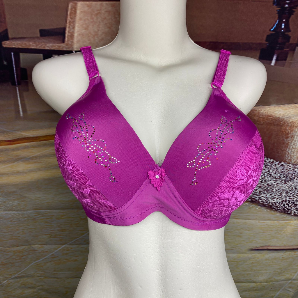 bra wanita 888 import busa tipis kain cup C  lembut