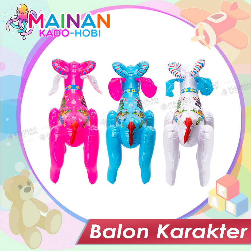 HADIAH ULANG TAHUN MAINAN EDUKASI ANAK UNISEX BALON FOIL PUKUL TINJU BONEKA ANIMAL