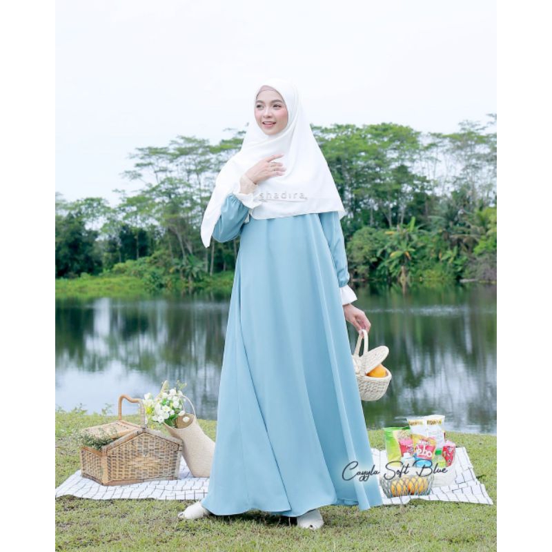 GAMIS SHADIRA/CAYLA DRESS/GAMIS BASIC POLOS