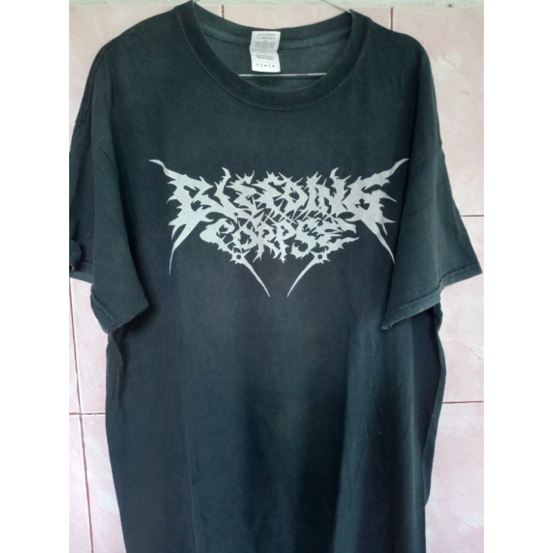 TSHIRT BLEEDING CORPSE "condemned to suffer"