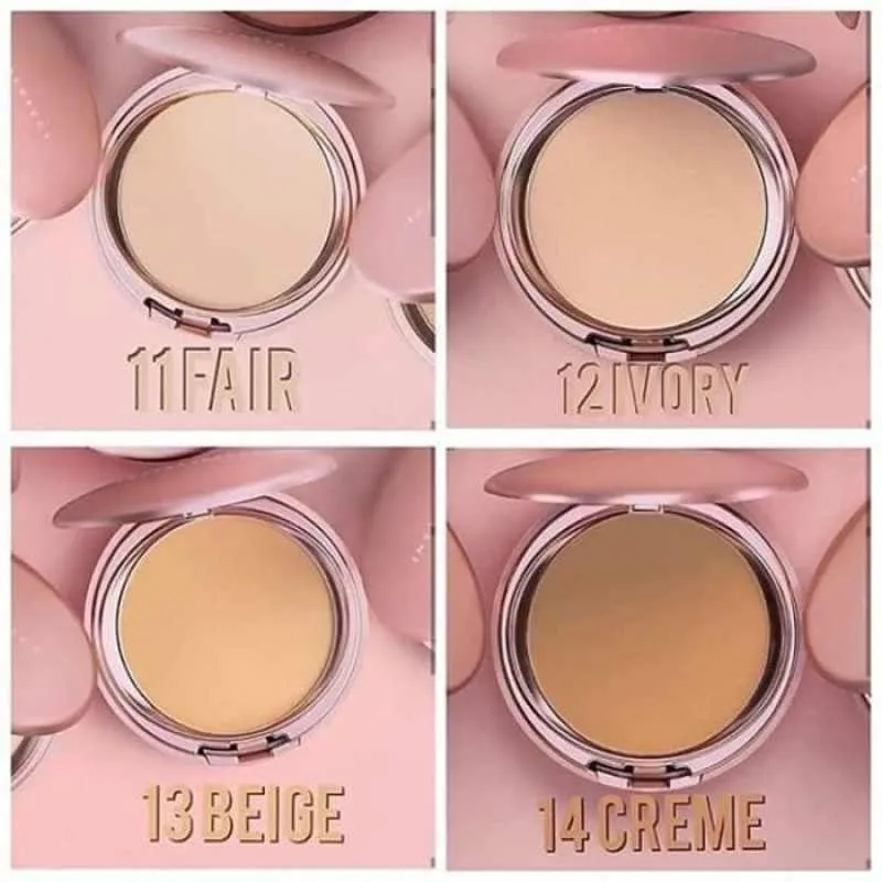 WARDAH Instaperfect MATTE FIT Powder Foundation Bedak