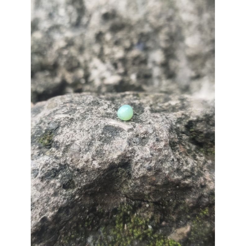 Batu mustika hijau sir alam asli temuan sepuh kuno antik pusaka