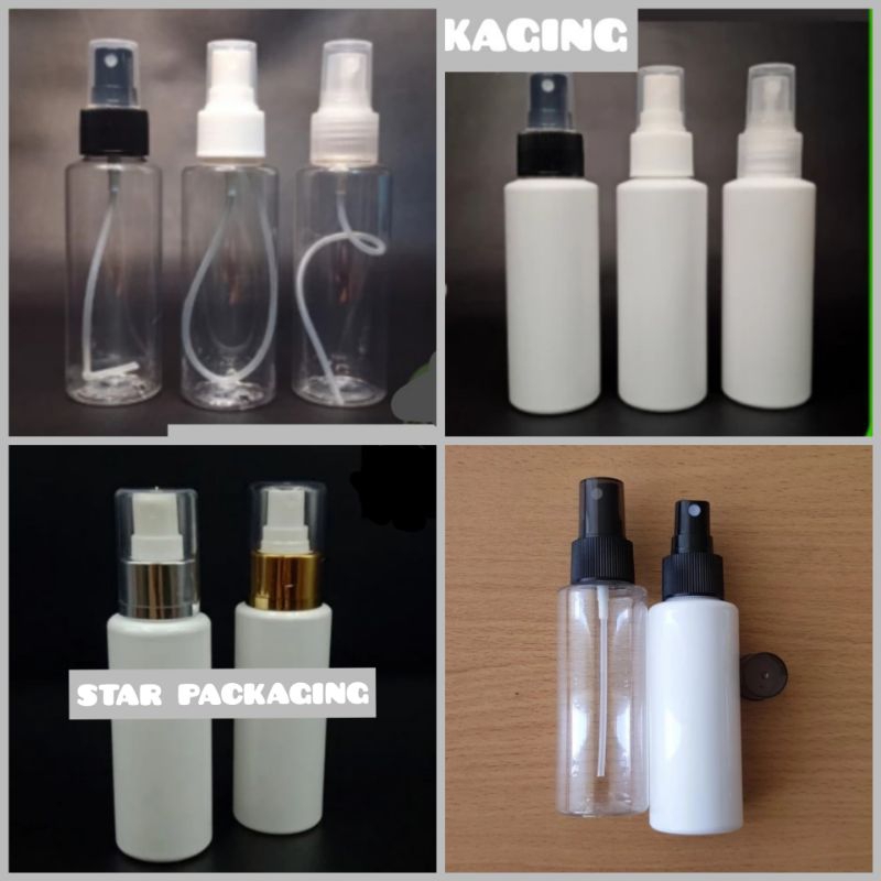 Botol Spray 100ml Botol Spray 100ml RF Botol Plastik 100ml Spray Semprot Botol 100ml PET