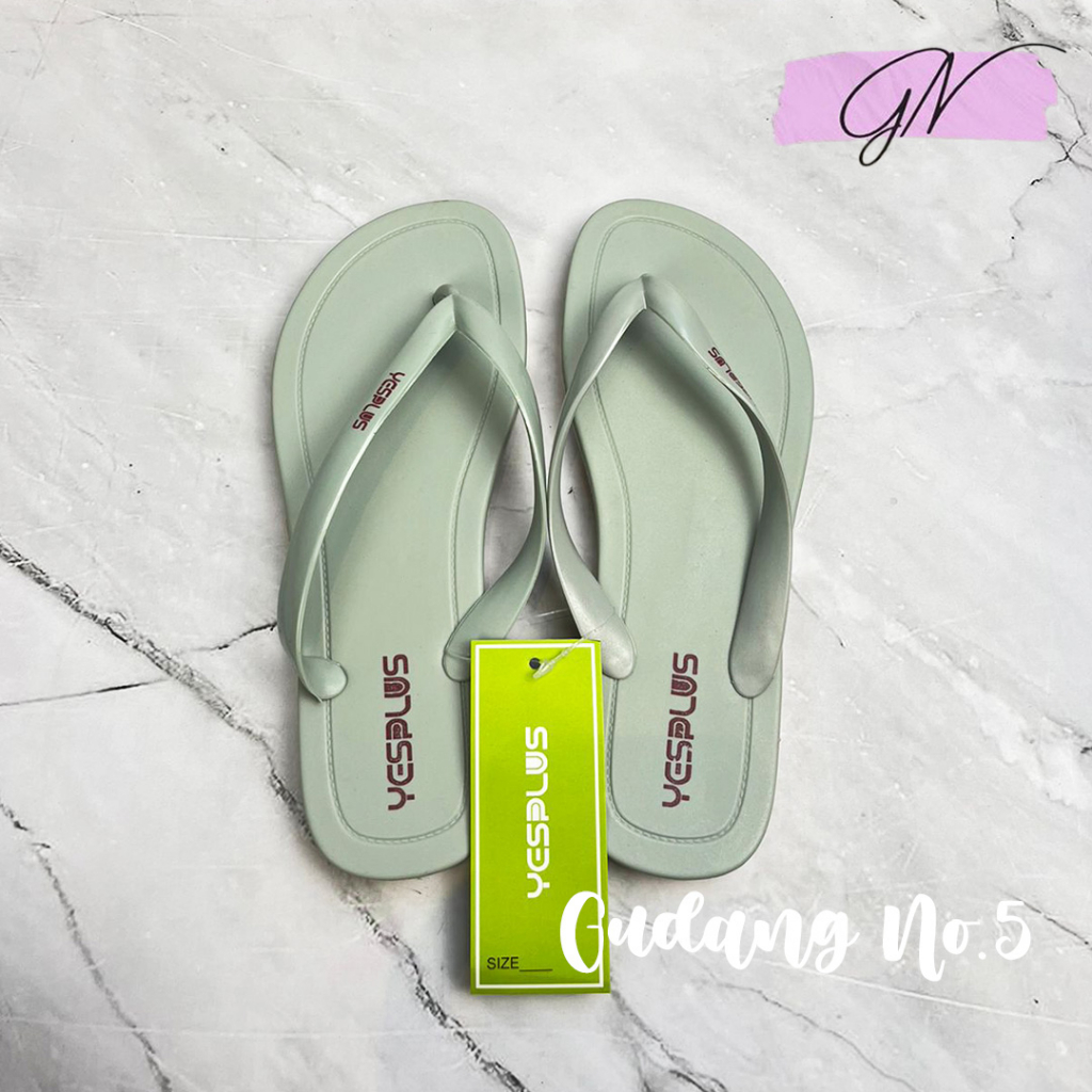 GN-8831 Sandal Jepit Jelly Teplek Fashion Wanita Import PCU