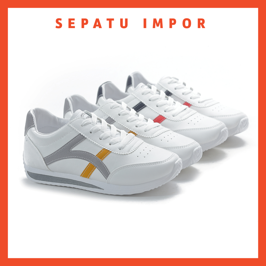 Dokter Sepatu Import - Sepatu Sneakers Wanita Shoes Sporty Import Premium Quality C18 - Free Kotak Sepatu!!! Sale!!!