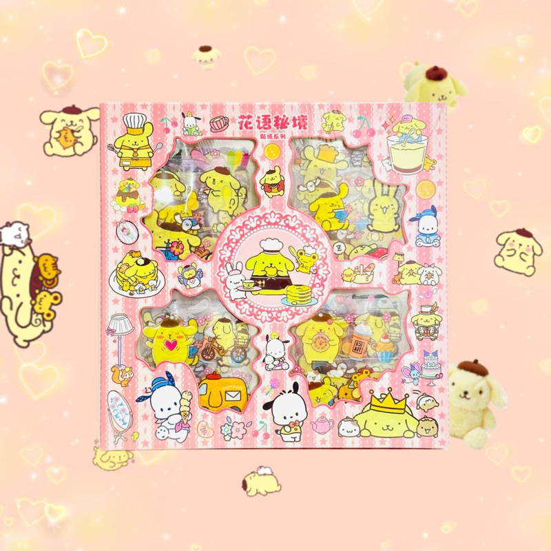 Stiker Sanrio 100 lembar kartun korea Sticker waterproof