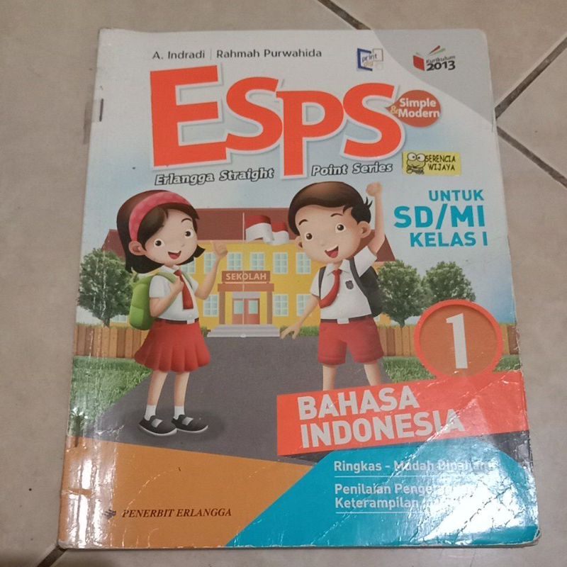 BUKU ESPS BAHASA INDONESIA KELAS 1 SD