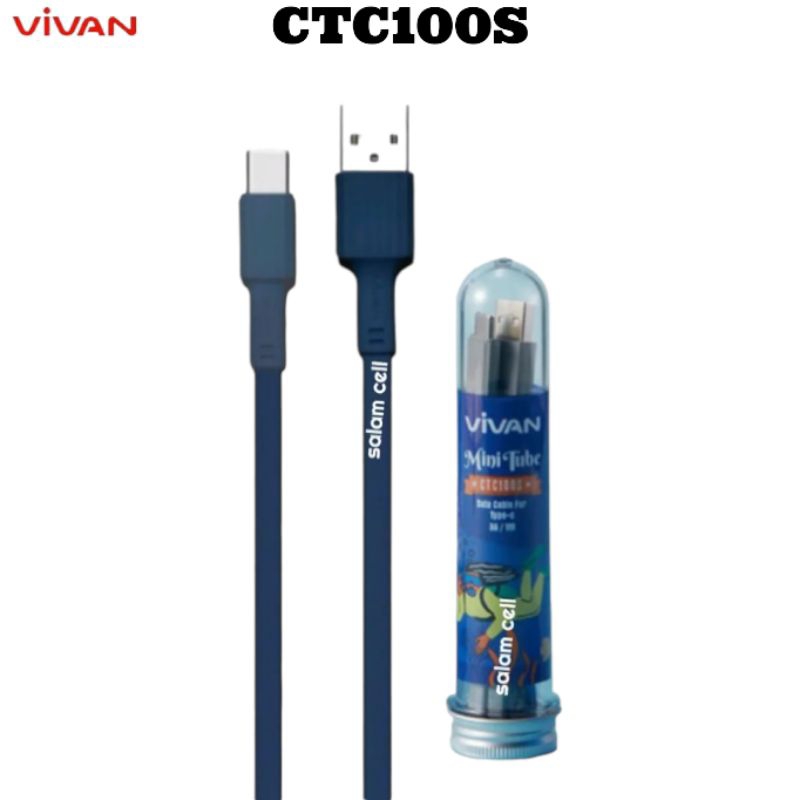 Kabe Data Type-C VIVAN CTC100S Micro USB VIVAN CTM100S iPhone VIVAN CTL100S 1pack isi 30pcs