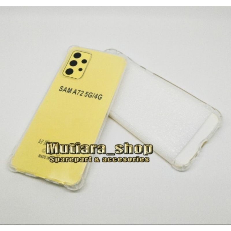 SOFTCASE / ANTI CRACK SAMSUNG A72 4G/5G. CASE SILICON SAMSUNG A72