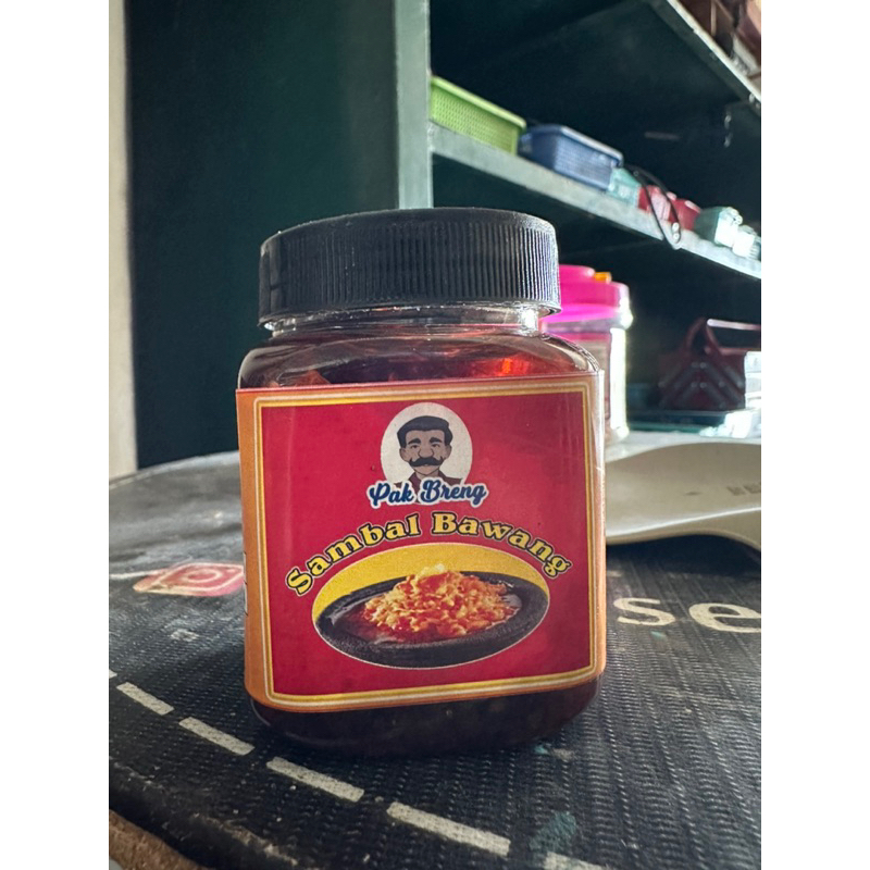

sambal bawang teri cumi dan terasi pak breng