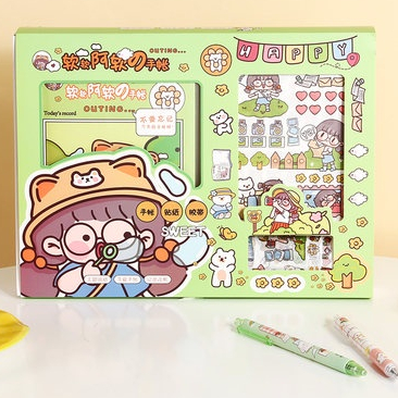 

Buku Jurnal dan Sticker 1 set