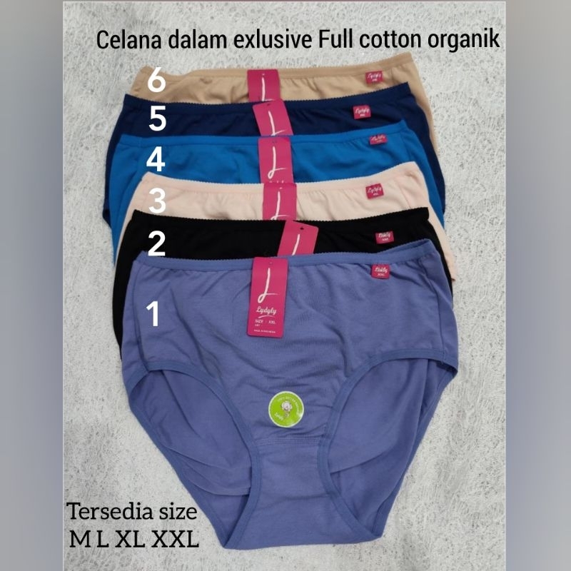 Celana dalam exclusive full cotton