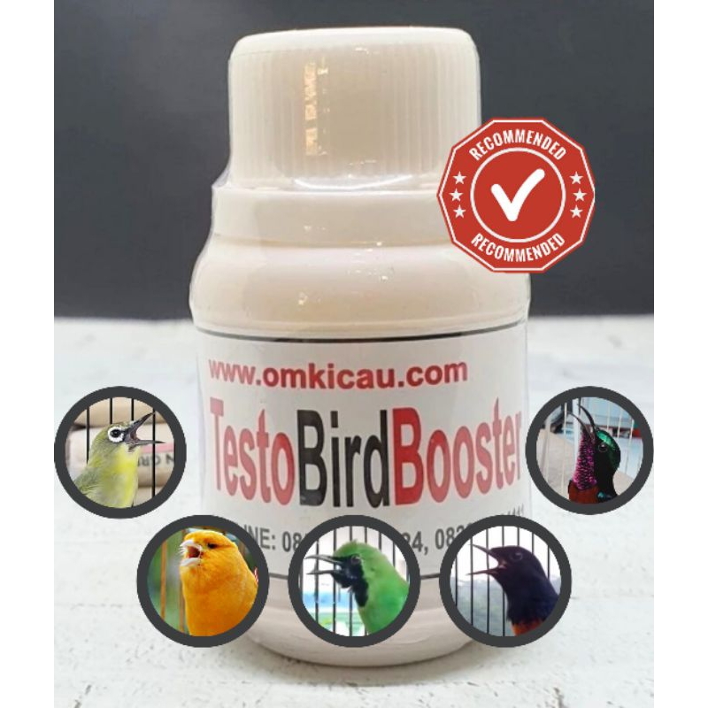Testo Bird Booster 50gr Om Kicau Vitamin Penggacor Burung Penambah Power Murai Kacer Ijo Kenari
