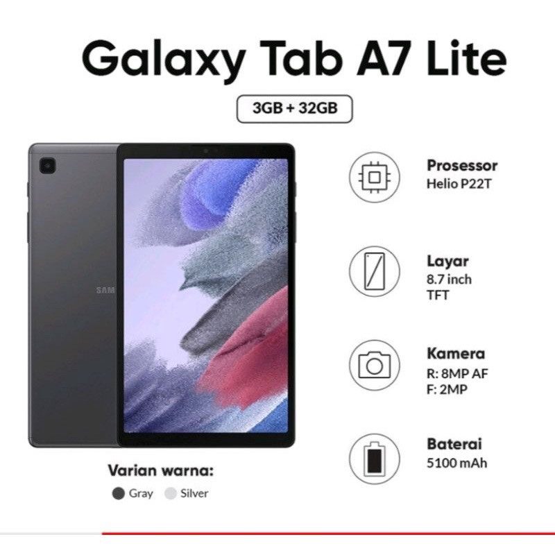 SAMSUNG Galaxy Tab A7 Lite | Second