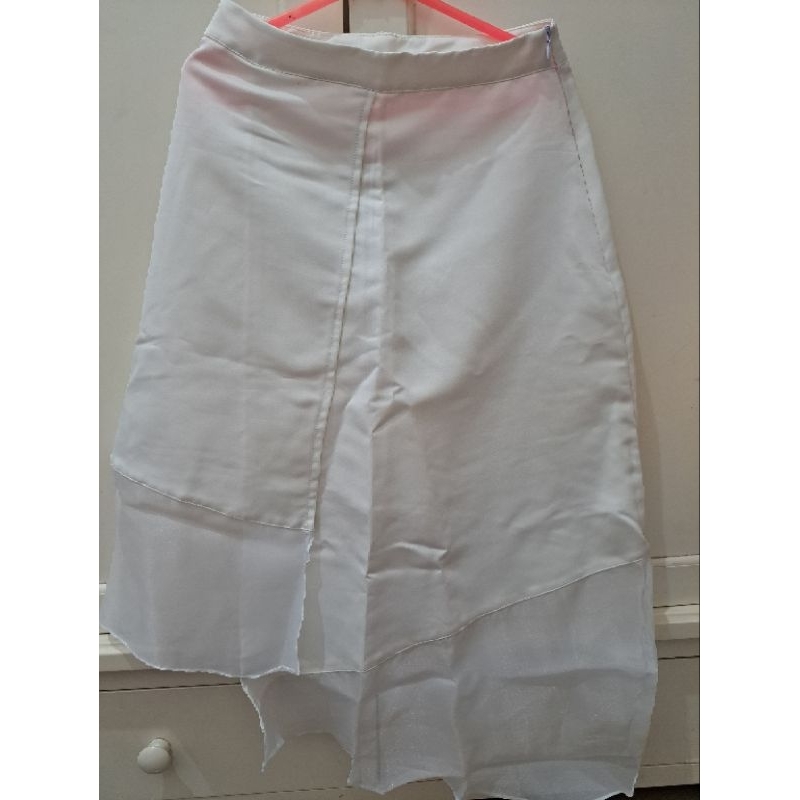 Preloved Rok Organza Putih