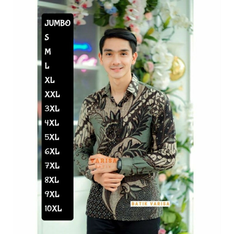 BATIK JUMBO KATUN PREMIUM S M L XL XXL 3XL 4XL 5XL 6XL 7XL 8XL 9XL 10XL