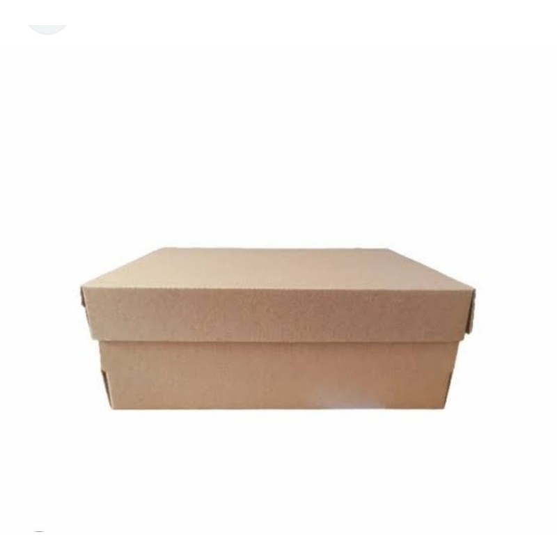 

KARDUS+MIKA BOX NASI KRAFT UKURAN 18X18 COKLAT