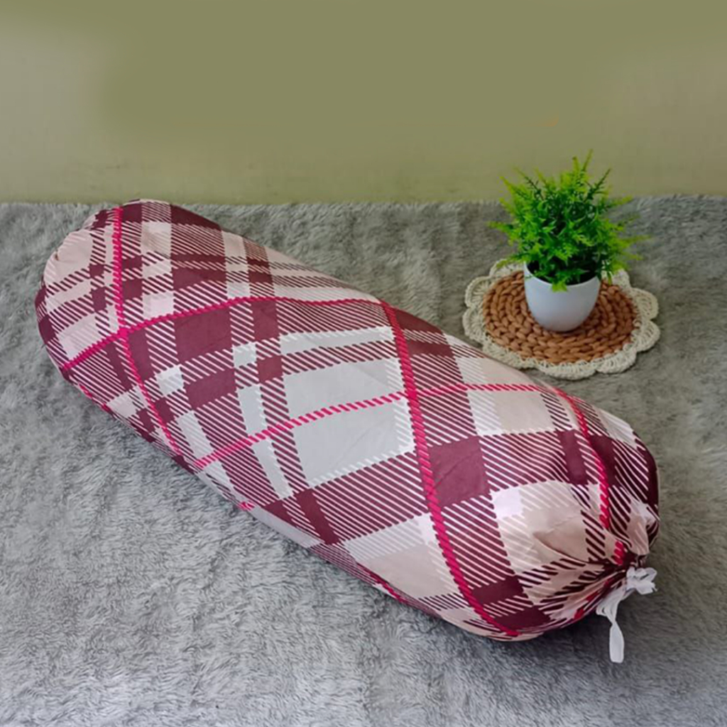 [✅COD] Sarung Bantal Guling Uk 35x95 Cm Kain Katun Aneka Motif Perlengkapan Dekorasi Kamar Rumah