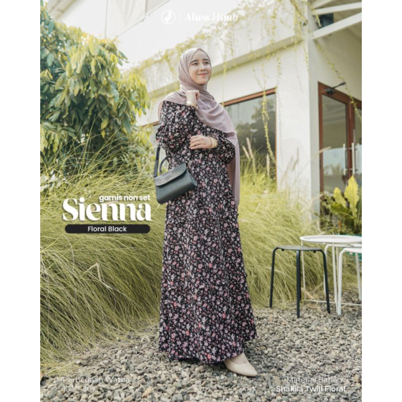 SIENNA GAMIS TERBARU ALWA HIJAB SIMPLE ORI