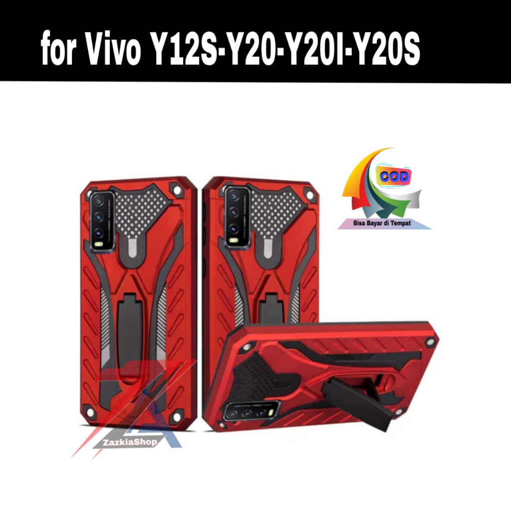 FOR (VIVO Y12S/Y20S/Y20/Y20I) Casing/Hardcase Phantom Robot Kick Standing